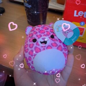 4/$15 🌻 2025 McDonalds Squishmallows Rosi Pink Leopard Plush
